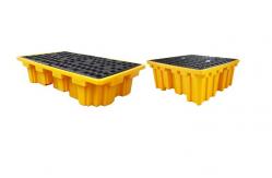China Covered Polyethylene IBC Containment Pallet Chemical Resistance Outdoor Pallet supplier