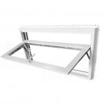 75mm Series Reverse Vinyl UPVC Hopper Window Inward Tilt for sale