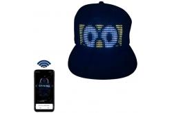 China Programmable DIY Text Pattern Bluetooth LED Hat App Control Magic Display LED Hat supplier