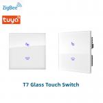 Smart Home Tuya Zigbee Wall Switch Support Remote Control Household Appliances for sale