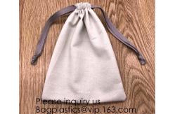 China Packs Cotton Muslin Bags with Drawstring, Natural Color,handle cotton eco friendly super strong great choice for daily u supplier
