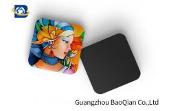 China Mini 3D Personalised Tea Coasters / Cup Coasters , Custom Square Coasters Printing Placemat supplier