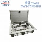 Embed 100 Pair Copper Indoor Distribution Box With Back Mount Frame for sale