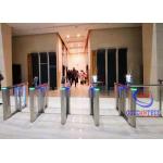 Office Gym 40 - 60p/M Portable Turnstiles Passageway Facial Recognition Turnstile for sale