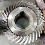 Gear Teeth Grinding Spiral Bevel Gear Set AGMA 10-11 Grade for sale