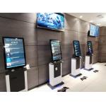 Crtly 32 Inch Kiosk Payment Terminal With Cash And Card Payment , Car Wash Payment Kiosk for sale