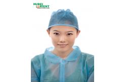 China Anti Dust Single Use Medical Bouffant Hair Cover With Back Tie supplier
