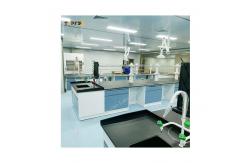China Functionality Customized All Steel Lab Bench With Drawers Cabinets / Shelving supplier