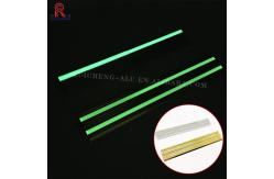 China Non Slip Aluminium Stair Nosing Edge Trim , Luminous  3mm Metal Step Protector supplier