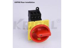 China IEC IP65 16A Triple Pole 3 Phase Disconnect Switch Waterproof supplier