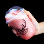 12oz U Shaped Disposable PP Plastic Packaging Cup For Coffee Milk for sale