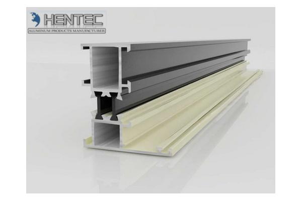 Powder Coating Standard Aluminum Extrusion Profiles In Casement Door And Window