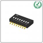 Black 3 Position PIANO Type SPST 2.54mm Pitch SMD DIP Switch Gull Wing for sale