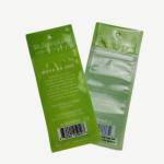 Three Side Sealed Tansparent Front Bag Health Food Wrapper Zipper Top Customized for sale