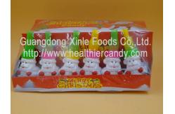 China Santa Claus Sweet Crispy Mini Chocolate Beans Multi Color Low Energy 7g * 24 Pcs supplier