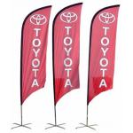 Popular Business Beach Flag Custom Flags Easy Install Exhibition For Advertising