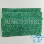 80% Polyester and 20% polyamide Microfiber Wet Mop Pads / reusable mop pads for sale