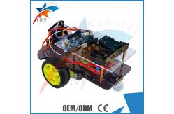 China DIY 2WD Smart Toy Arduino Car Robot Chassis HC - SR04 Ultrasonic Intelligent Car supplier