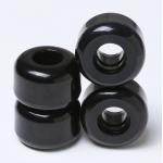 95A Hardness Skateboard Polyurethane Wheels 54x36mm PU Black for sale
