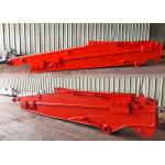 12M 10M Telescopic Digger Sliding Boom Arm , Q355B Excavator attachments