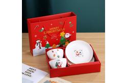 China Customizable Ceramic Home Decoration Tableware For Christmas Gift supplier