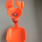 Square Pipe Chicken Nipple Drinker With Lock Hanging Suspension Drip Cups