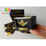 Embossed Printing Paper Box Packaging Small Commodity Product With Window