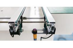 China 70KG 330*250mm PCB Conveyor Adjustable Oblate Belt SMT Buffer supplier