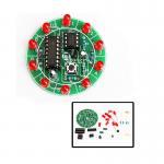 Diameter 50mm Red LED Turntable Lamp For Computer for sale