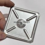 2-1/2 Mild Steel Square Insulation Self Locking Washer With Bevel Edge