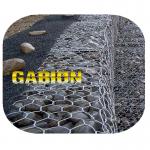 Standard 1x1x2 Meter Pvc Coated Gabion Basket Heavy Galvanized Wire Hexagonal Wire Mesh Box for sale