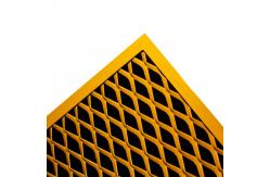 China Heavy-Duty Galvanized Expanded Metal Mesh Panel for Walkways and Fencing supplier