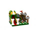 Inflatable Fun City  PVC Primitive Man Style And Dinosaurs For Outdoor Or Indoor for sale