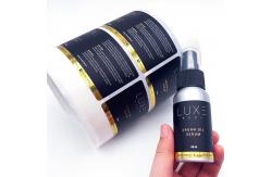 China Custom Packaging Labels Plastic Bottle Labels For Essential Oil Serum supplier