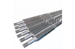 China Nitrided Bimetallic Screw And Barrel For Extruder Machine supplier
