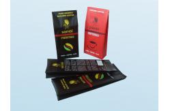 China Silvery Vacuum Seal Tea Bags Packaging Matte Finish Stand Up With Degassing Valve supplier