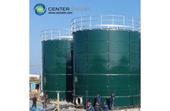 China Smooth Glossy Bolted Steel Tanks For Industrial Liquid Storage supplier