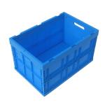 Logo Printing Collapsible Plastic Containers / Folding Storage Crates