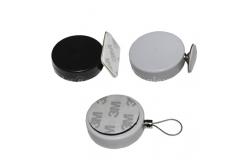 China Round Anti-Theft Display Pull Box With Circular Sticky Metal Plate End supplier