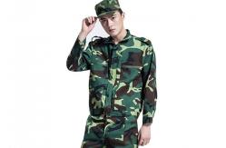 China Long Sleeve Waterproof Army Military Uniforms , Medium Thickness Army Camouflage Jacket supplier