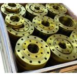 Yellow Paint Steel Flanges for Lap Joint Connection with Chemical Properties for sale