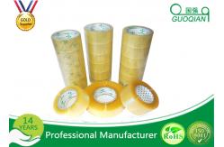 China Clear Transparent High Tack Adhesive BOPP Packing Tape 48mm X 50m supplier
