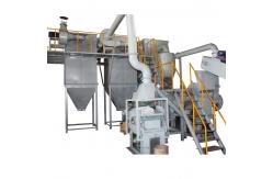 China PLC Controlled Car and Phone Battery Recycling Machine with 200-3000KG/H Capacity supplier