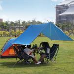 Hexagonal Vinyl Outdoor Camping Canopy Polyester Extra Large Sun Shade for sale