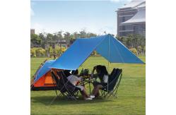 China Hexagonal Vinyl Outdoor Camping Canopy Polyester Extra Large Sun Shade supplier