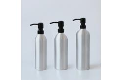 China Recycable Custom 300ml Aluminum Cosmetic Bottles Screw Thread supplier