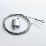 OEM Loop Wire Adjustable Cable Gripper Hanging Kit For Sign Board for sale