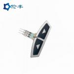 Silicone Button Flexible Key Membrane Switch Tactile PET Circuit for sale