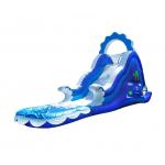 Aldult  Outdoor Rental Inflatable Large Water Slides With Bouncy for sale