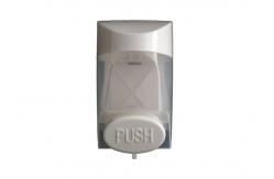 China Restroom Plastic Hand Wash Soap Dispenser Manual Operated Environmentally Friendly supplier
